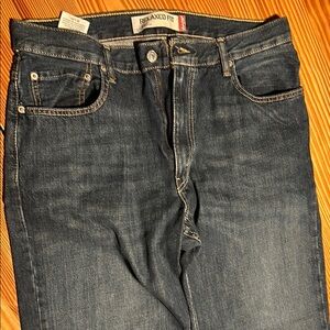 Men's Relaxed Fit Blue Jeans